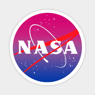 Subtle Bisexual NASA Magnet